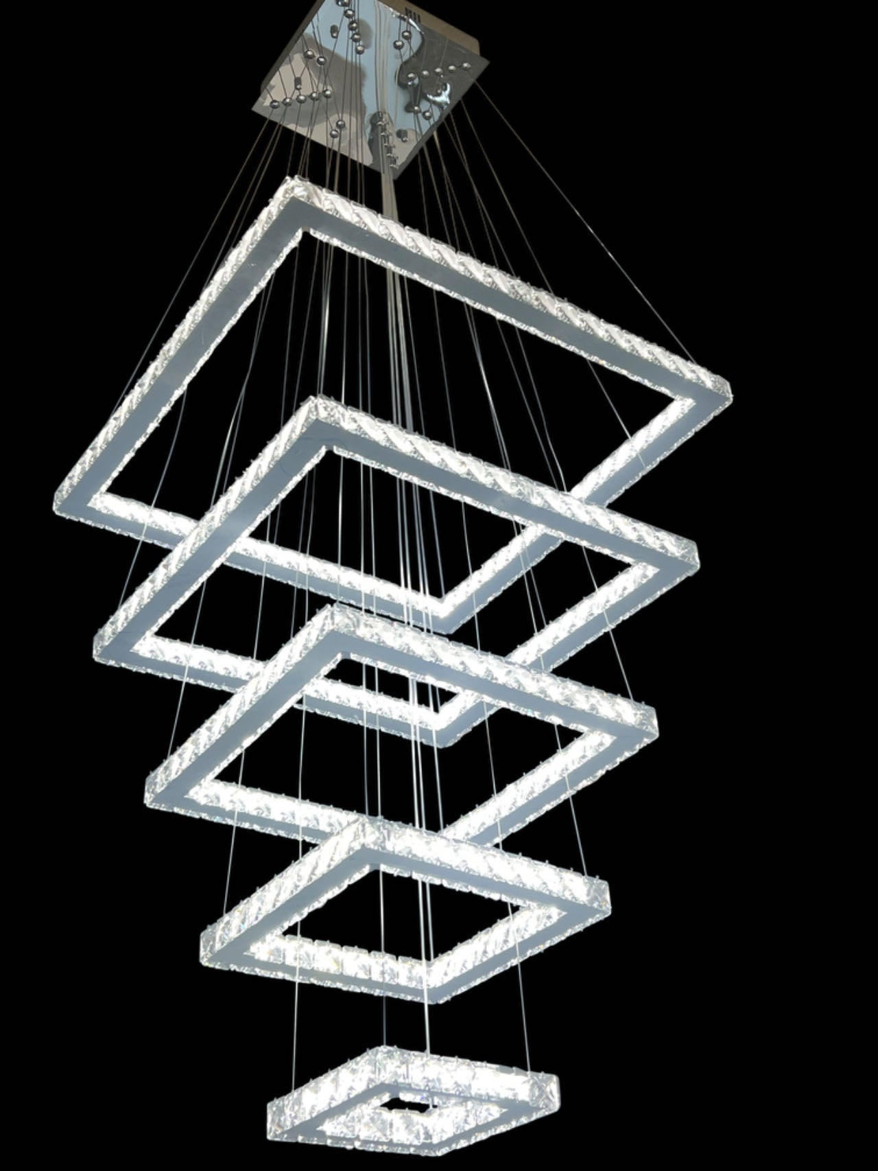 stair chandelier