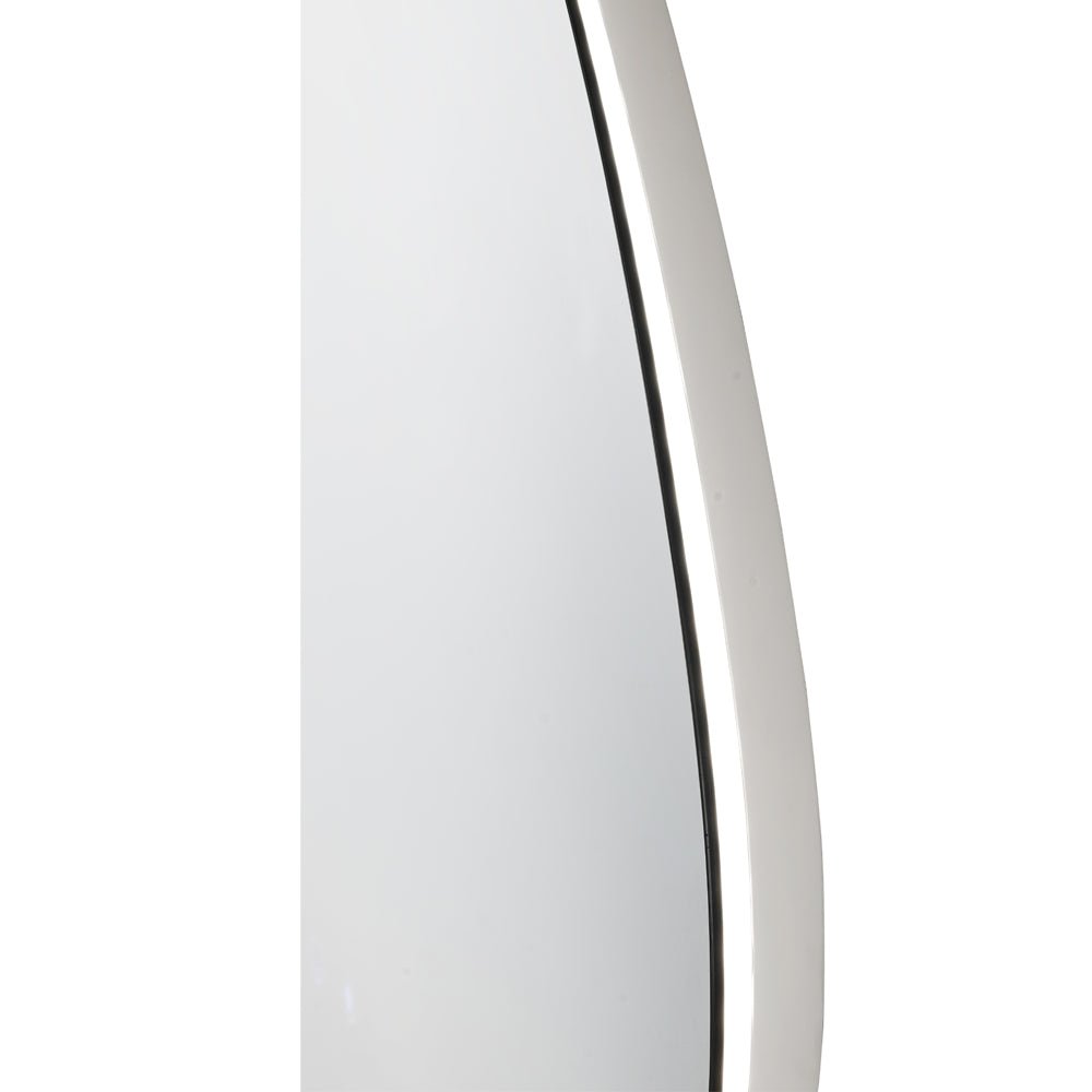 1210x990mm Special LED Wall Mirror with Motion Sensor Auto On Demister Touch Switch 3 Colours Lighting on 20mm Rim