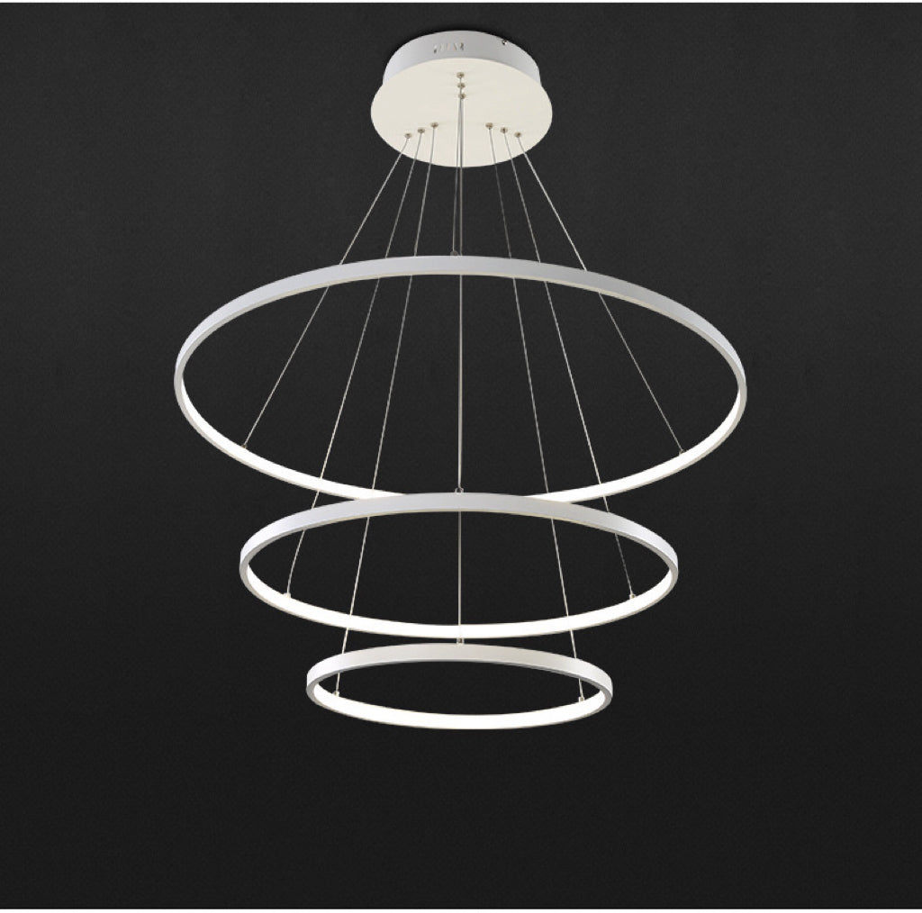 CIR4680White Circular Modern Ceiling Light -2