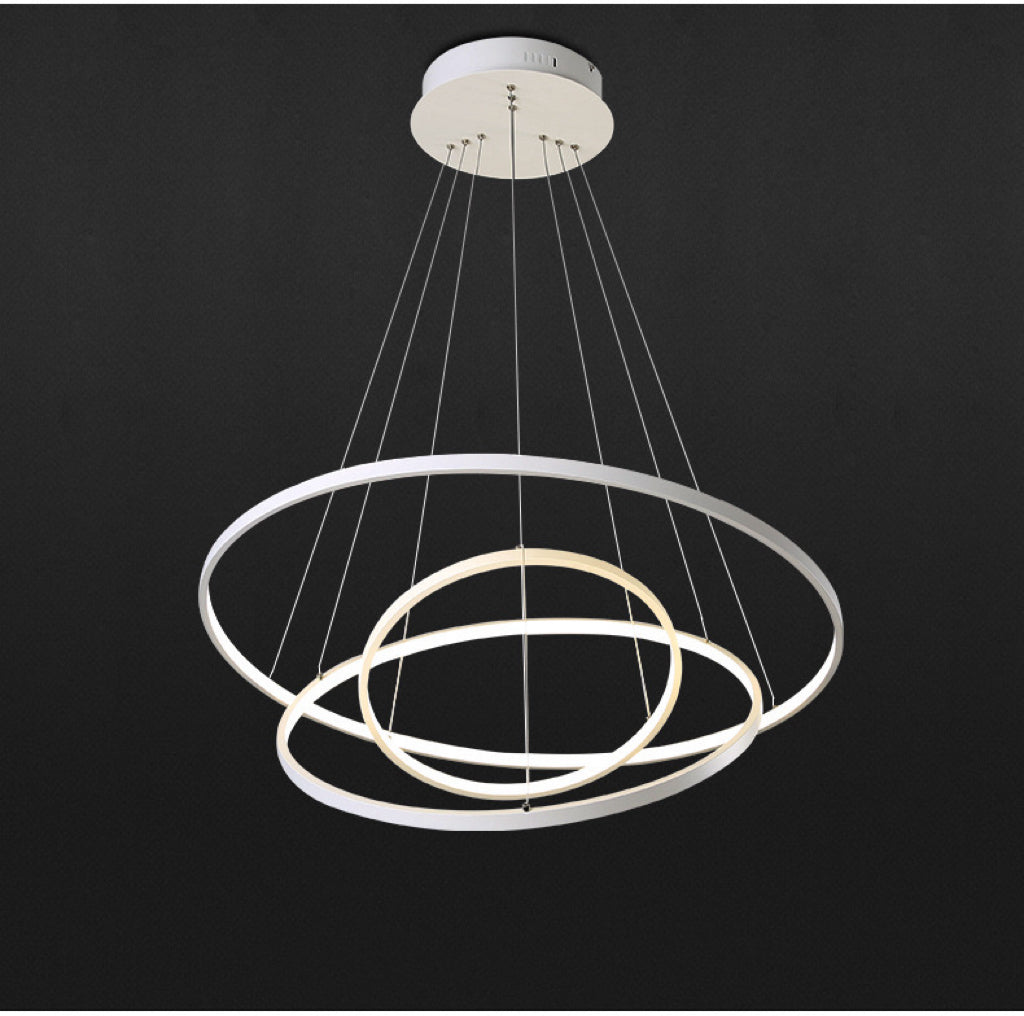 CIR4680White Circular Modern Ceiling Light -1