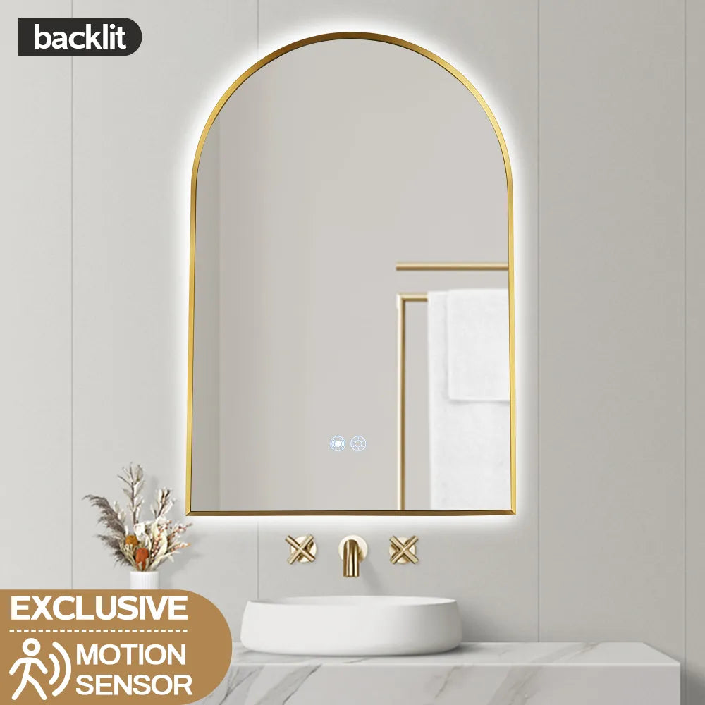 600X900 ARCHED ABLED6090YG-S LED MIRROR 2