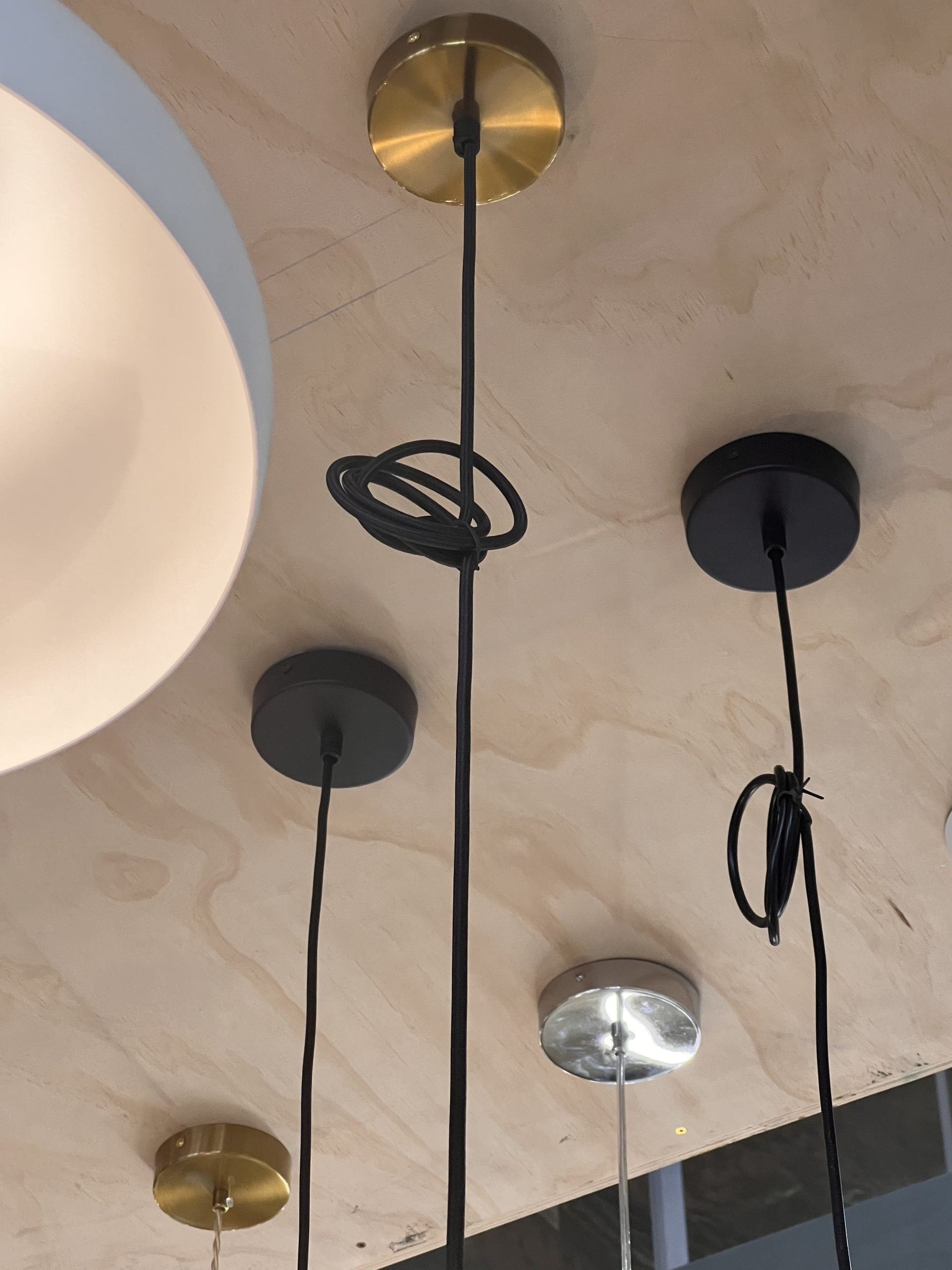 PLD0630VG DOME PENDANTLIGHT REAL  CORD