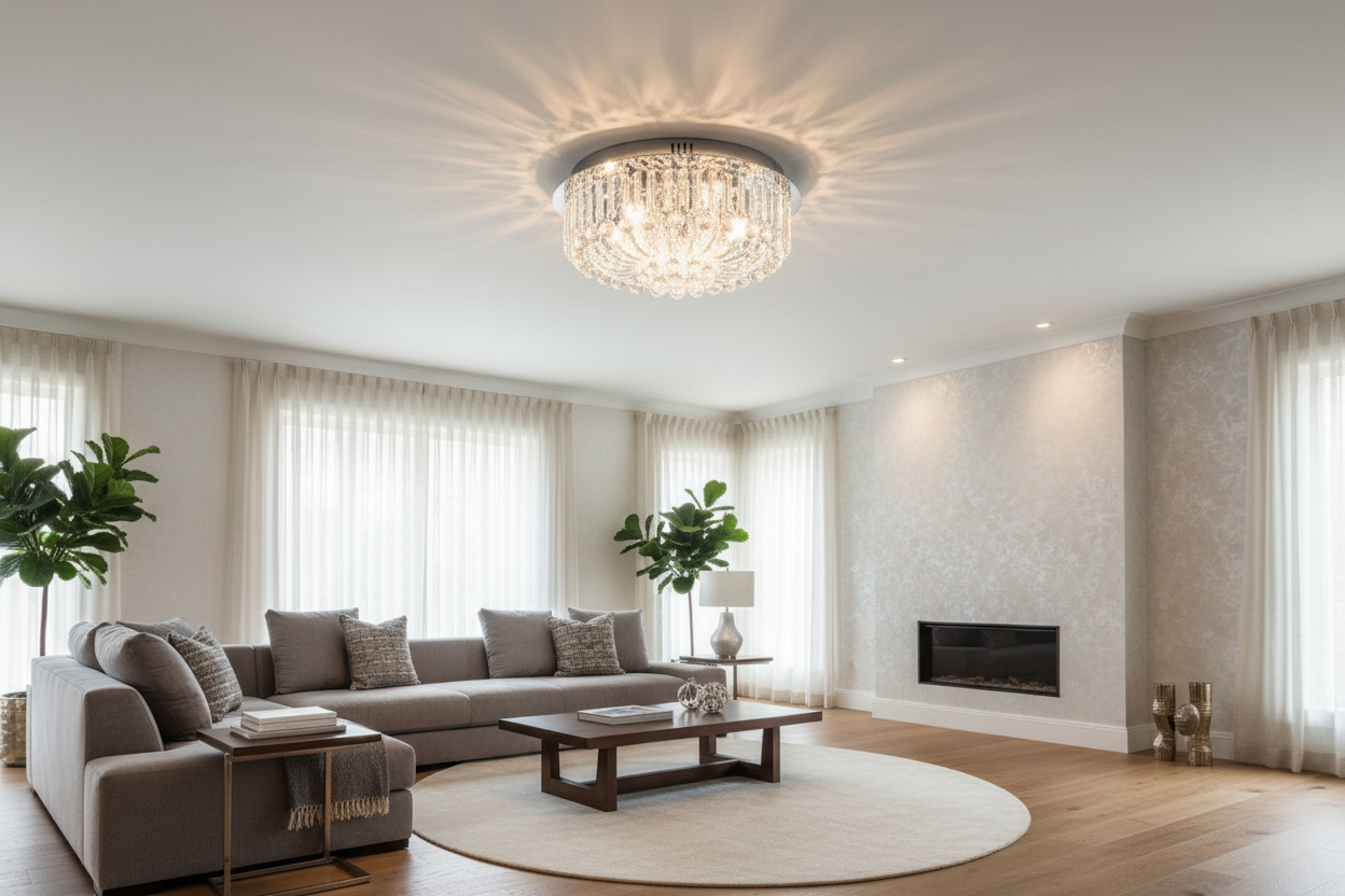 Ceiling Chandelier Crystal Design CL500CD/CL650CD