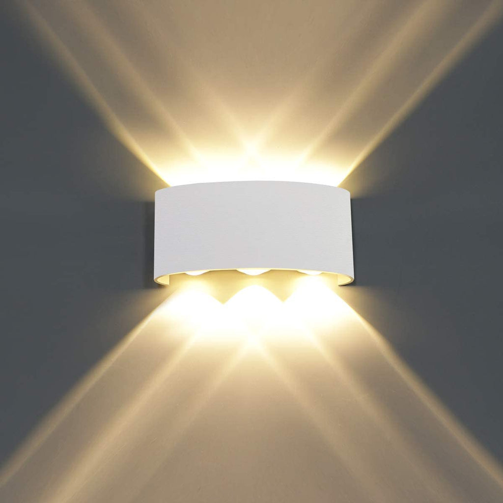6w WL68 WHITE WALL LIGHT