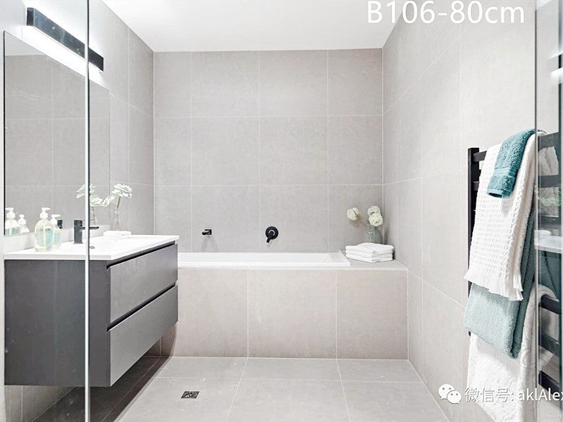 1000mm LED Bathroom Mirror Light Silver/Black