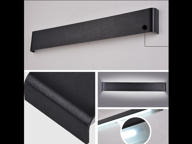 1000mm LED Bathroom Mirror Light Silver/Black