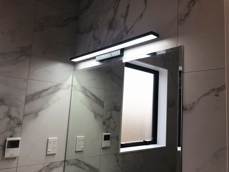 LED Bathroom Vanity Mirror Light – CCT Light Black