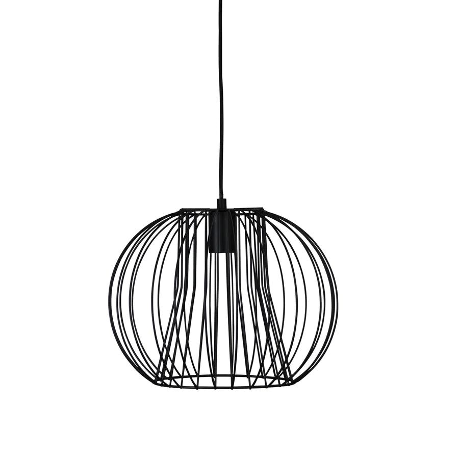 BK IR350 IRON MATT BLACK STYLISH PENDANT LIGHT