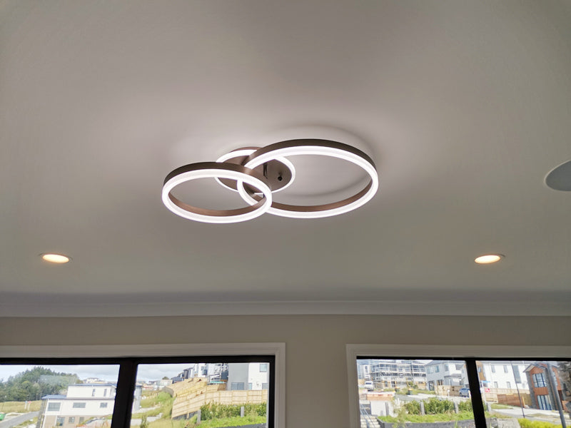 Modern Black LED Ceiling Light