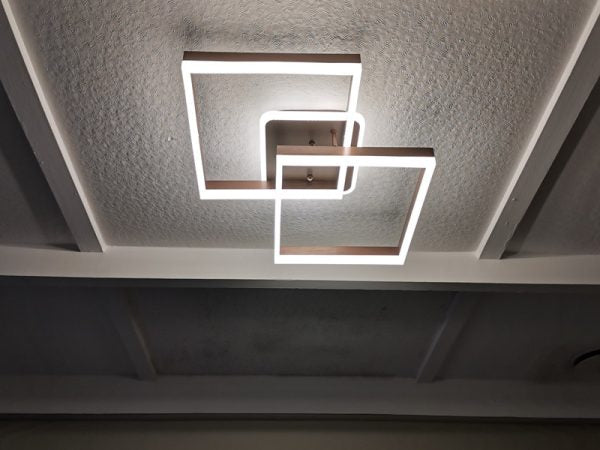Modern LED Ceiling LIGHT Black GX-C160