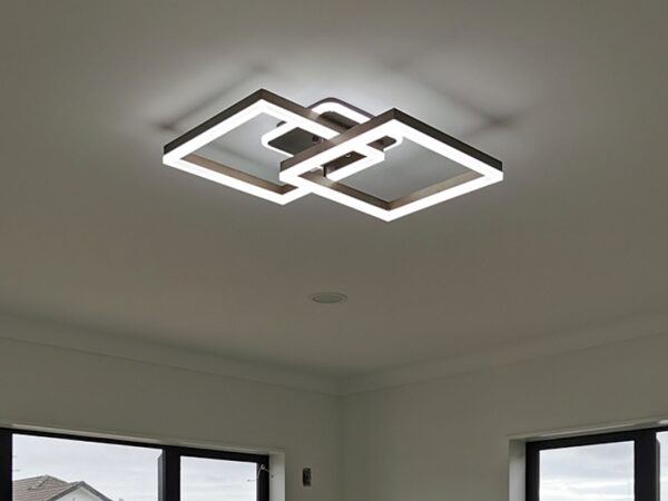 Modern LED Ceiling LIGHT Black GX-C160