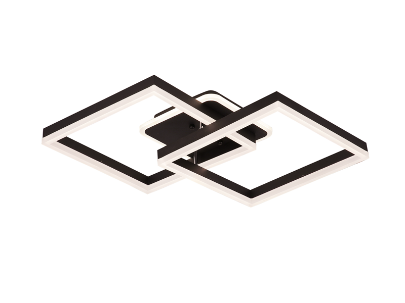 Modern LED Ceiling LIGHT Black GX-C160