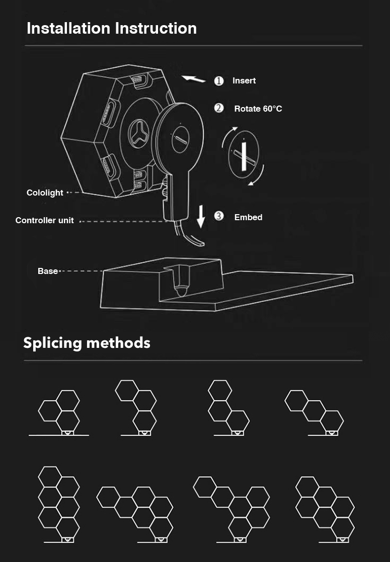 LS161 SMART CONTROL LIGHT DECOR WALL 2