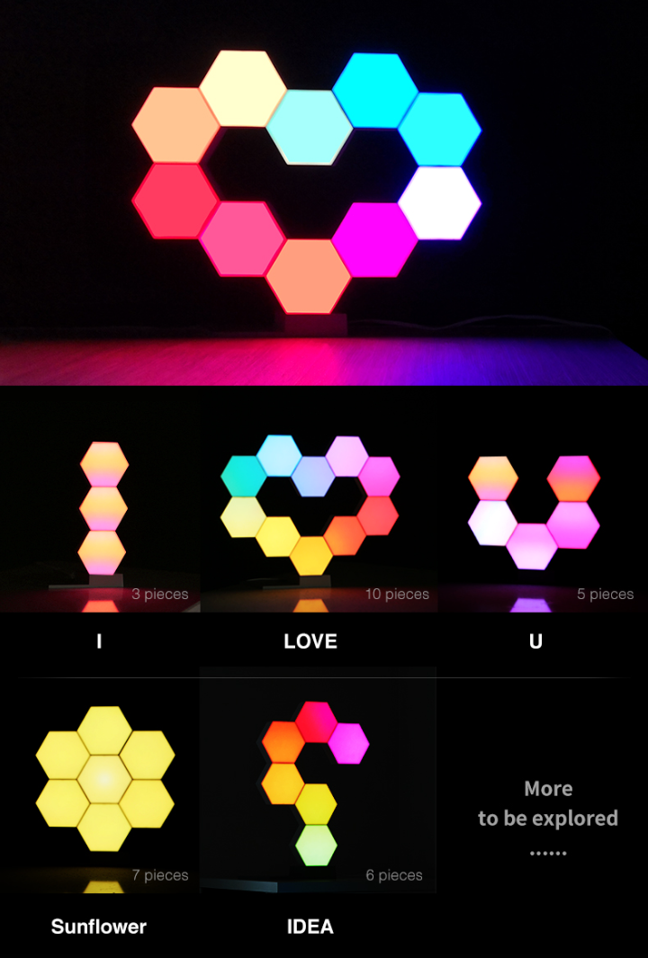LS161 SMART CONTROL LIGHT DECOR WALL 4