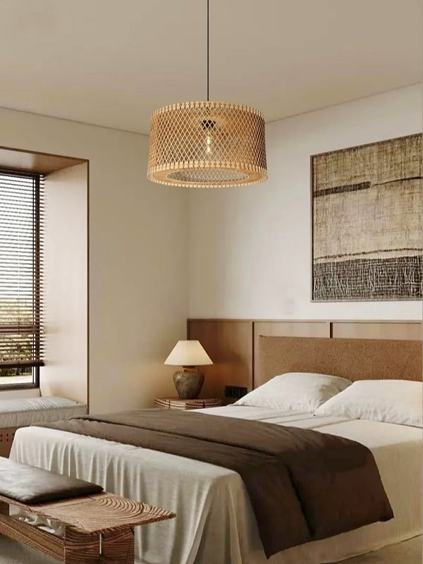 Wood Single Pendant Light