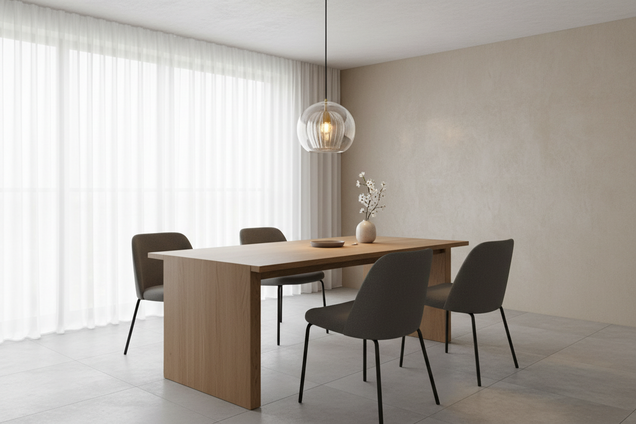 Globe Luciana Single Pendant Light in Clear Glass GX-P133