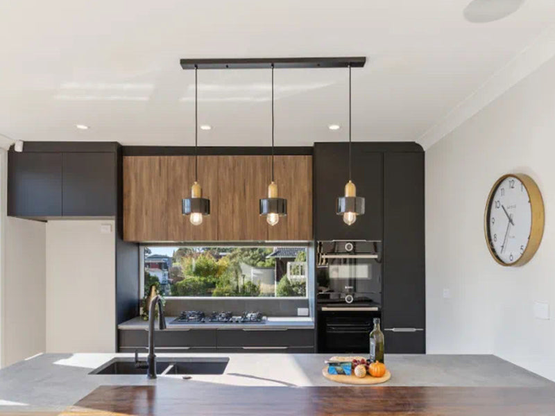 Marble Black Multi Pendant Kitchen Light GX-P146B