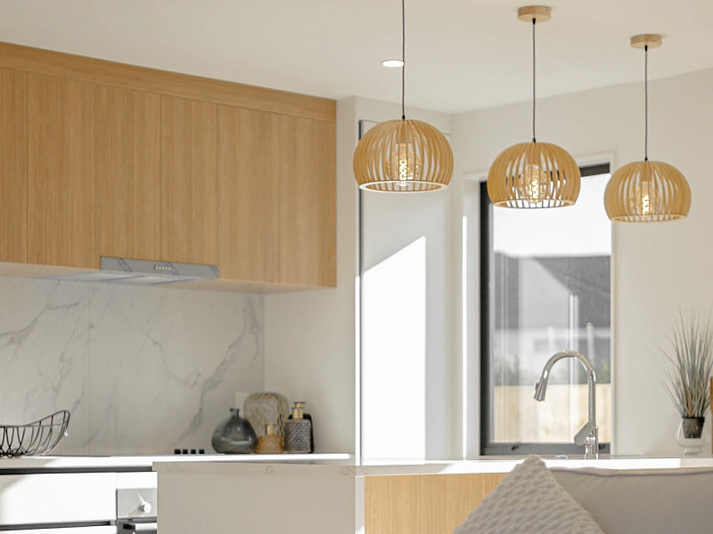 Vero Wooden Single Pendant Light