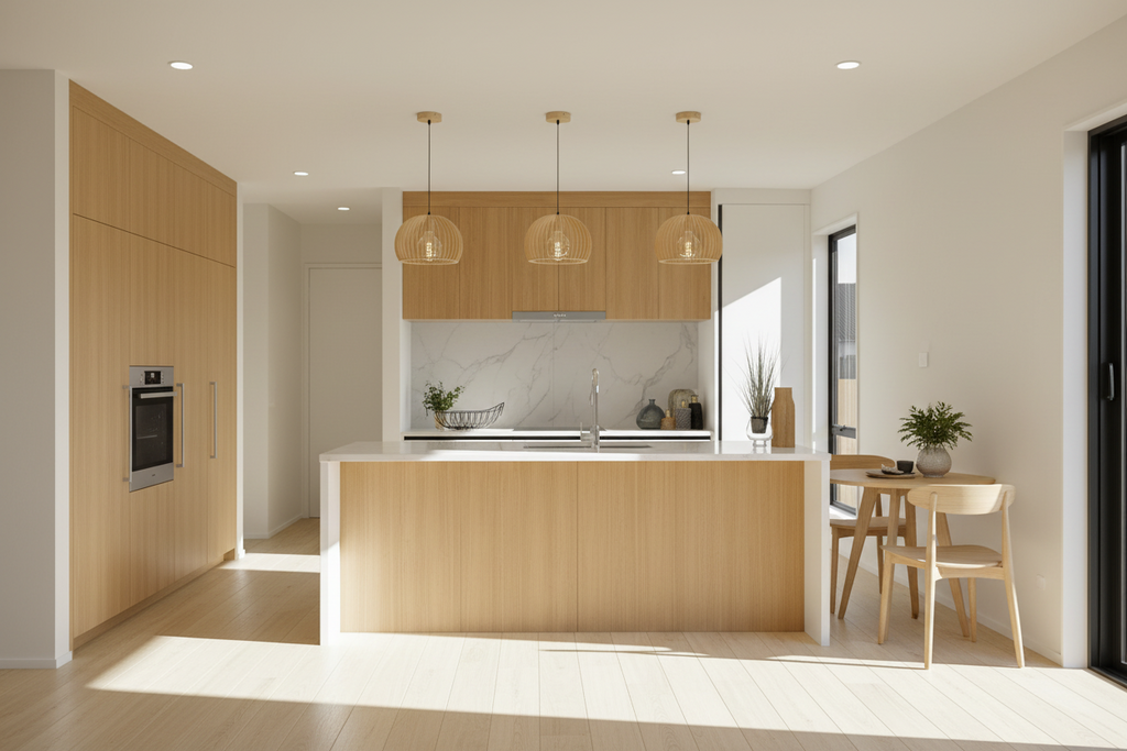 Vero Wooden Single Pendant Light