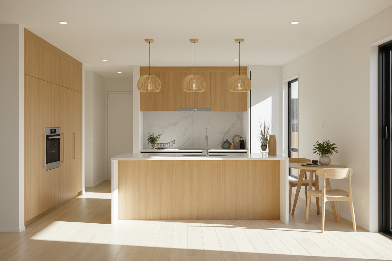 Vero Wooden Single Pendant Light