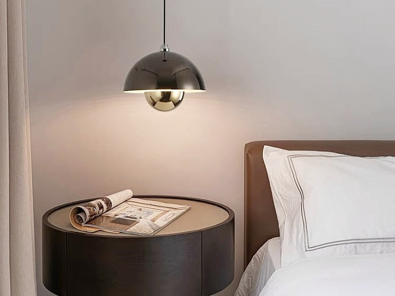 Motion-Control LED Single Pendant Light / Bedside Lamp with Free Lifting