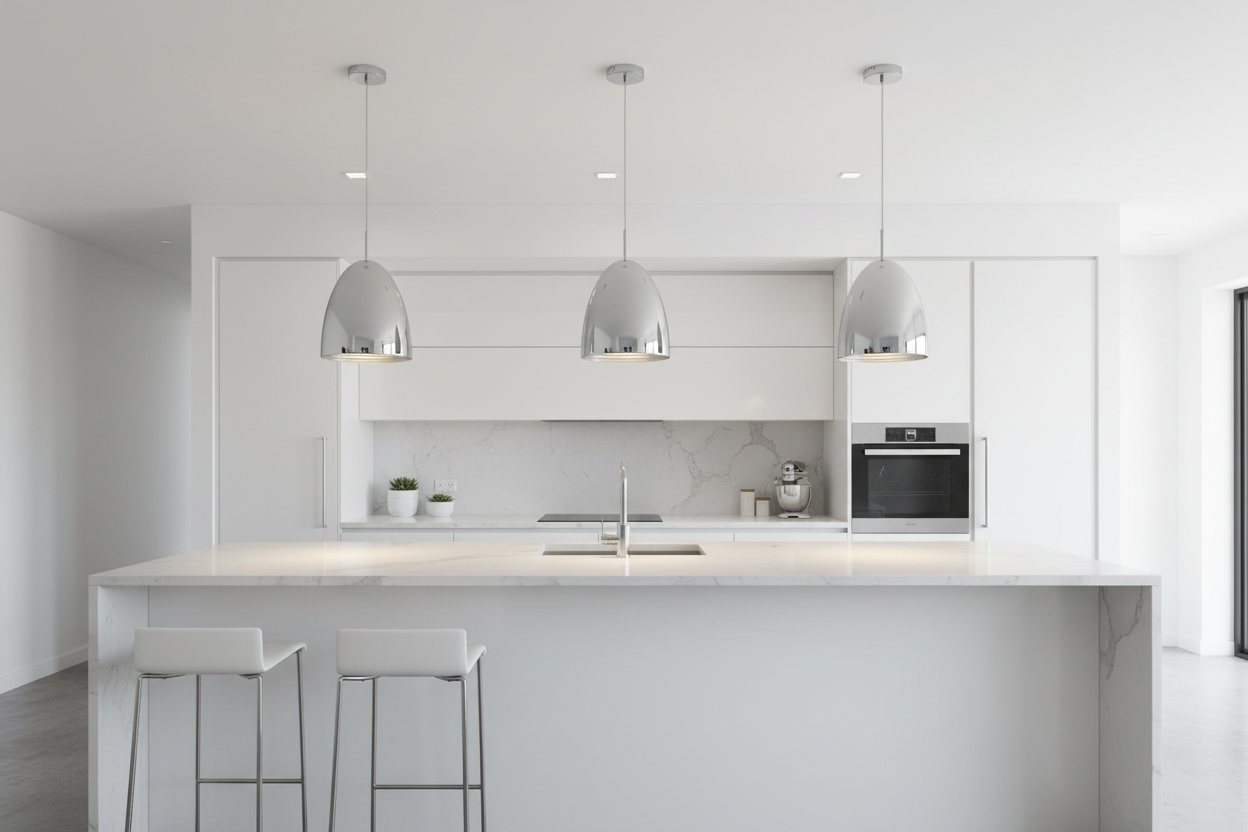 Silver Pendant Light  PL0028C-Clearance
