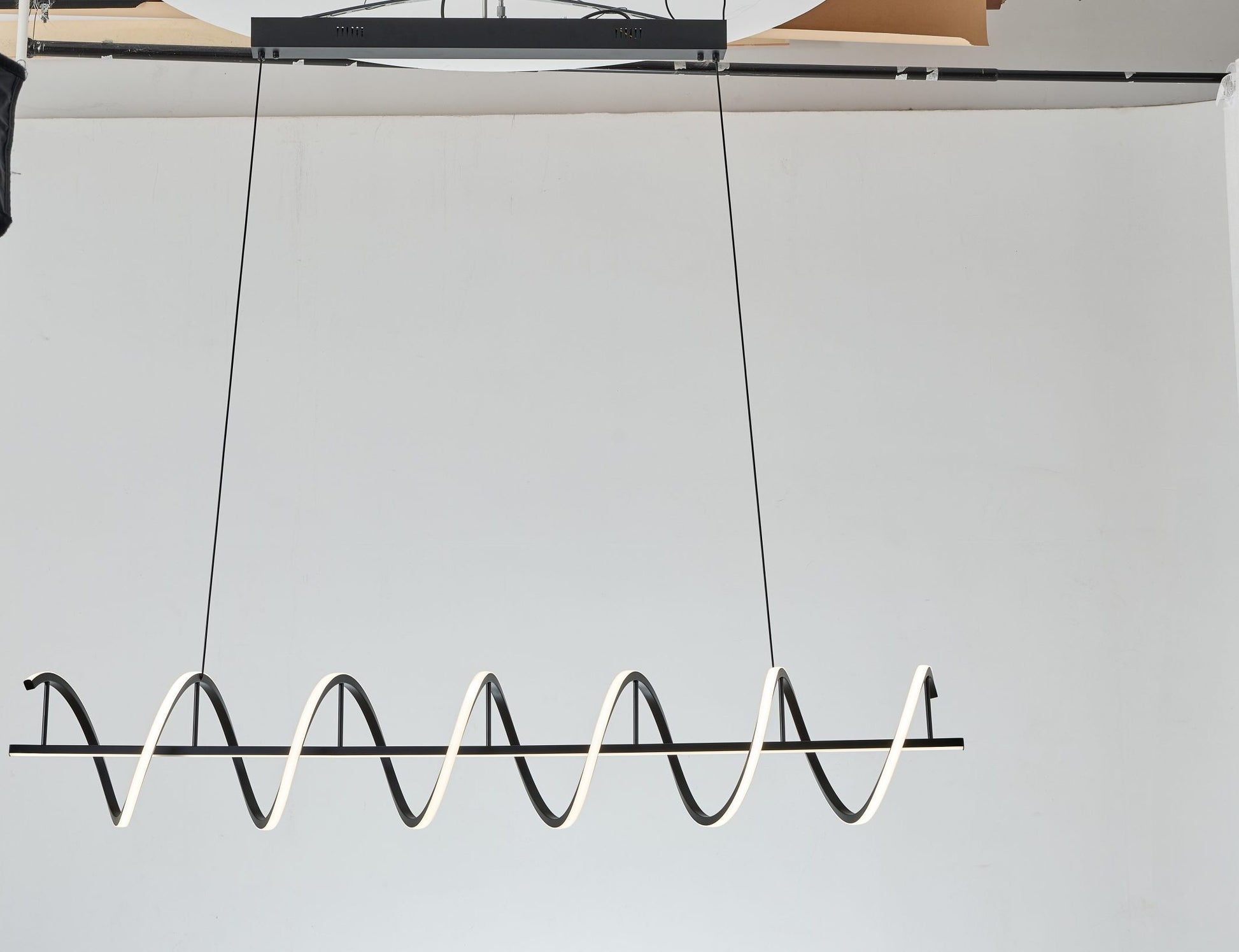 PLD475-2B ISLAND BAR LIGHT WAVE DESIGN BLACK2