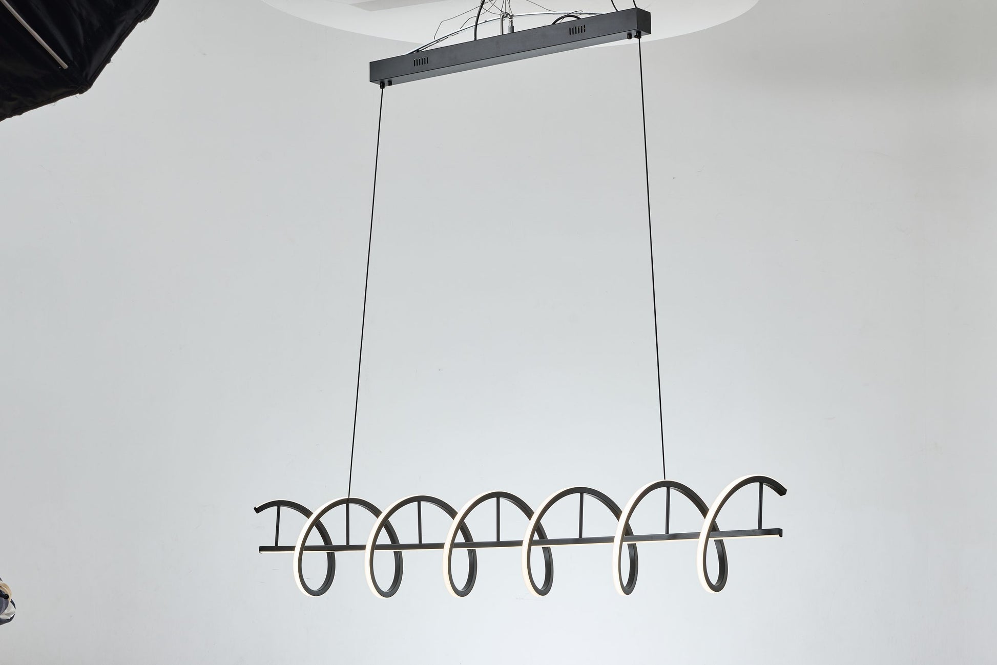 PLD475-2B ISLAND BAR LIGHT WAVE DESIGN BLACK3