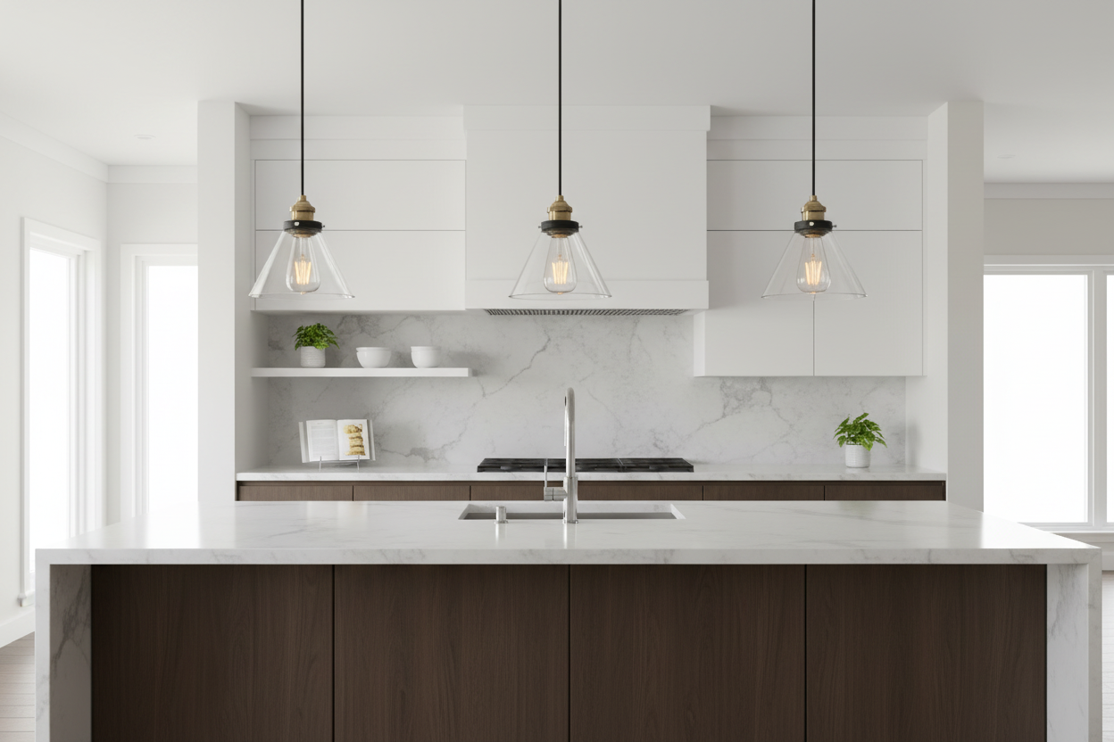 Triangle Glass Pendant Light PLD481