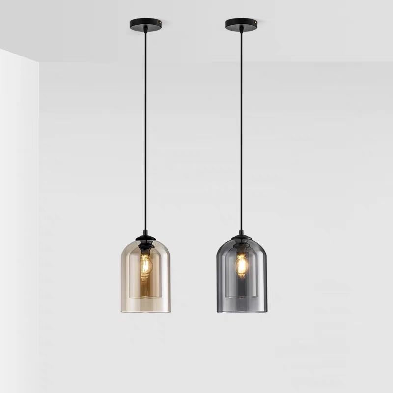 PLD482 DOUBLE GALAZE PENDANT