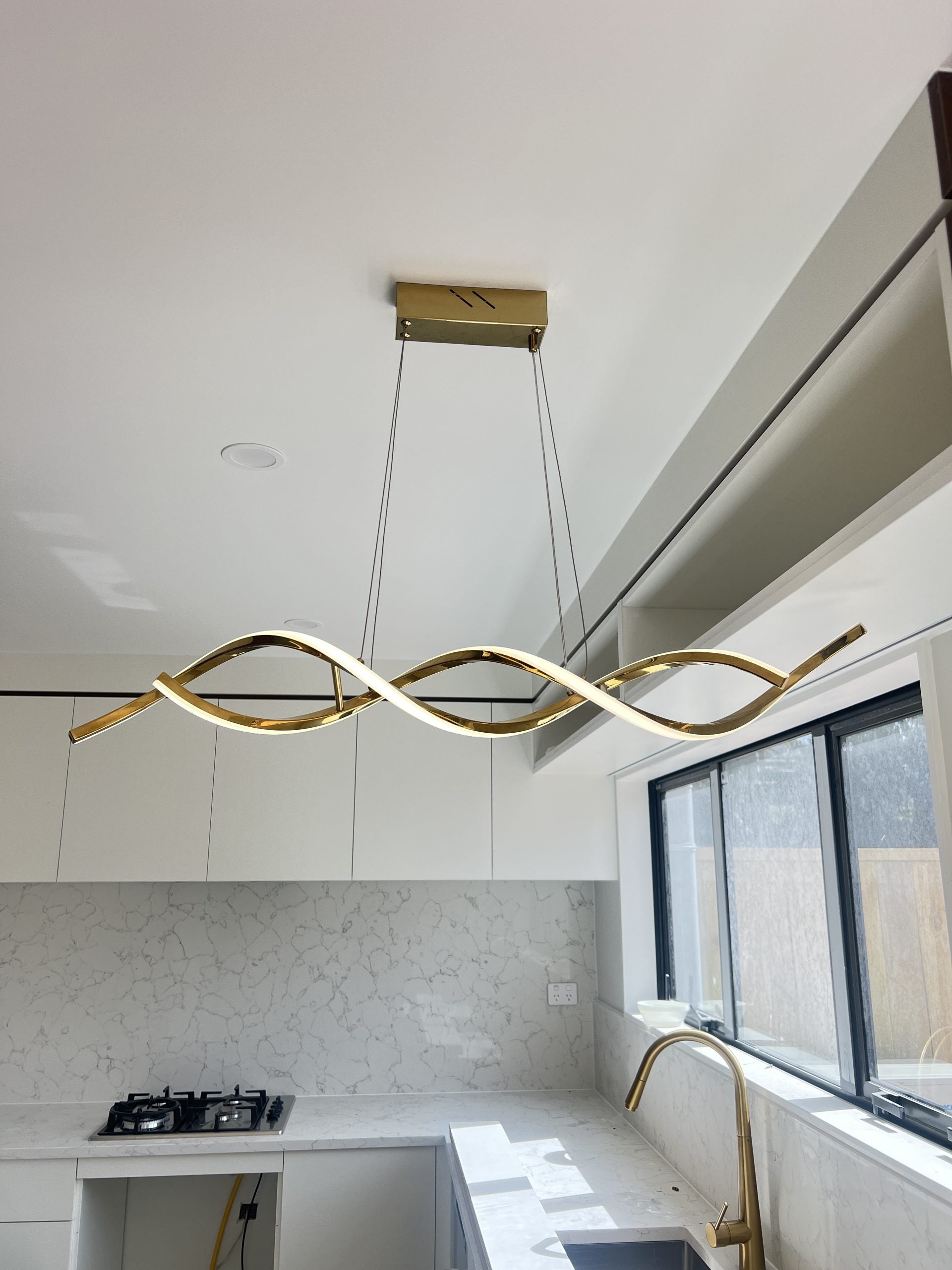 PLD487G GOLD ISLAND KITCHEN BAR LIGHTS2