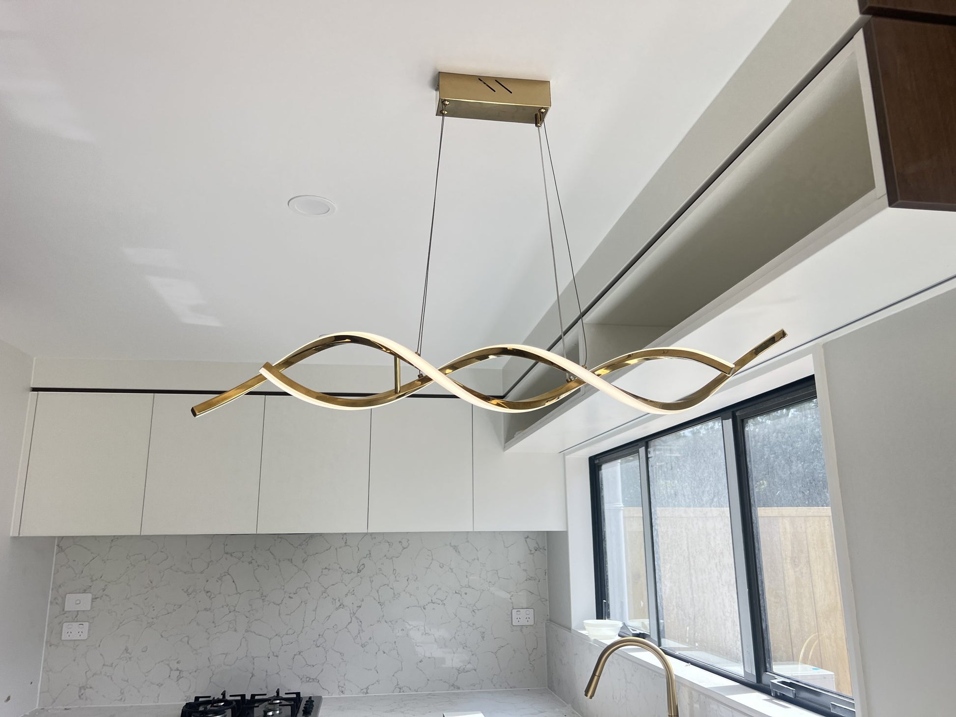 PLD487G GOLD ISLAND KITCHEN BAR LIGHTS3