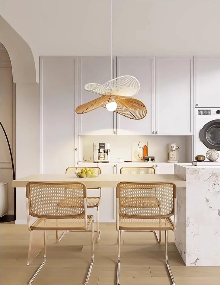 PTD-01W NATURAL ROPE PENDANT LIGHT