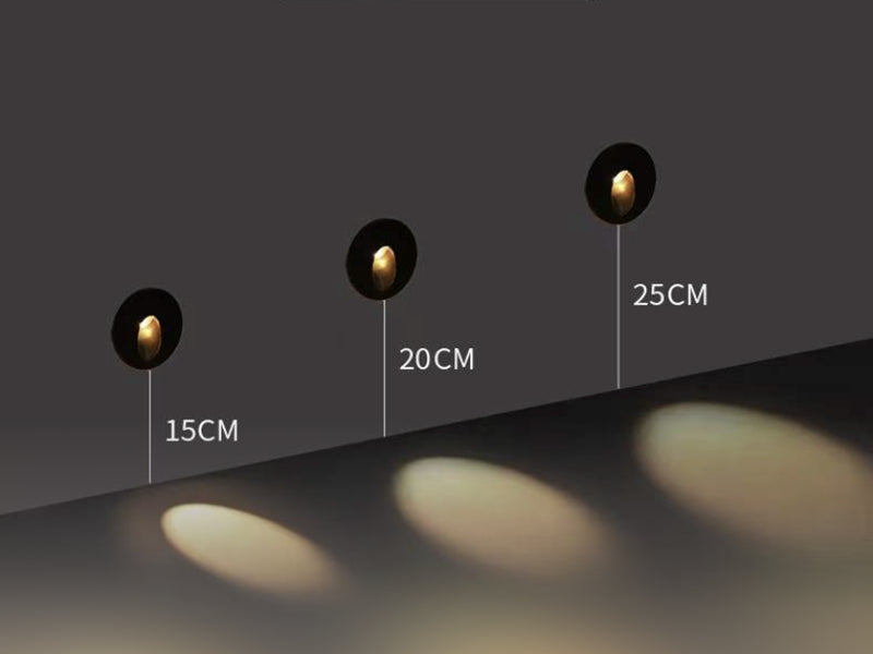 Black LED Interior Step Light – CCT 3000K/4000K/6000K