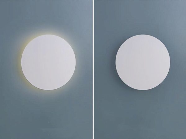 Round Black Color LED Wall Light GX-W108B