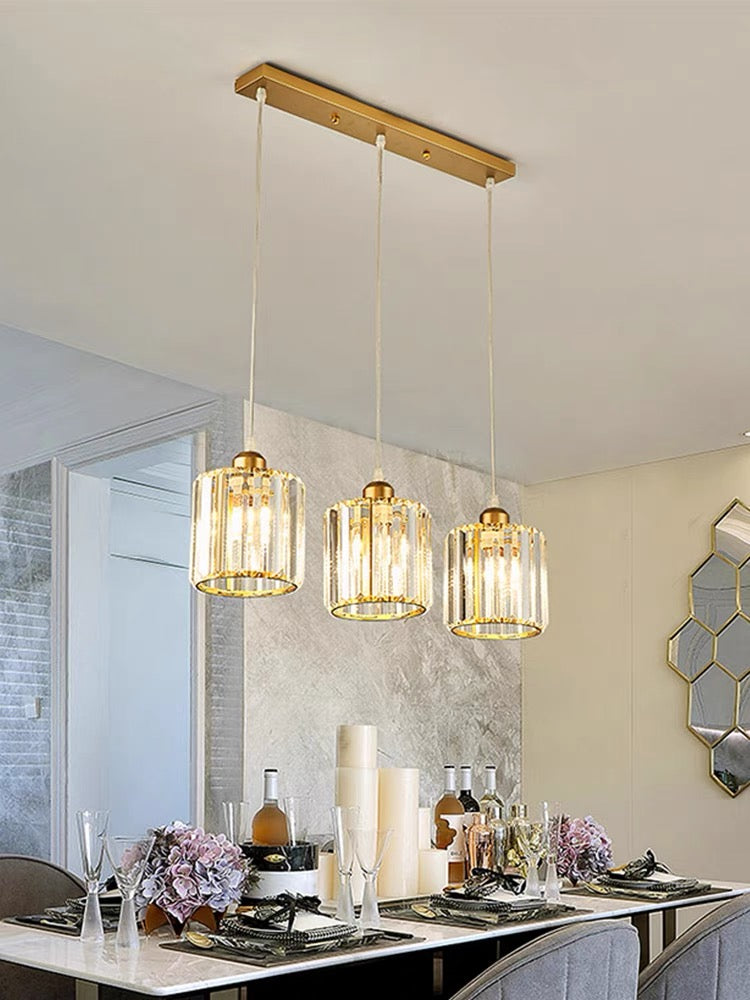 all in one LS-PLD467G gold pendant light