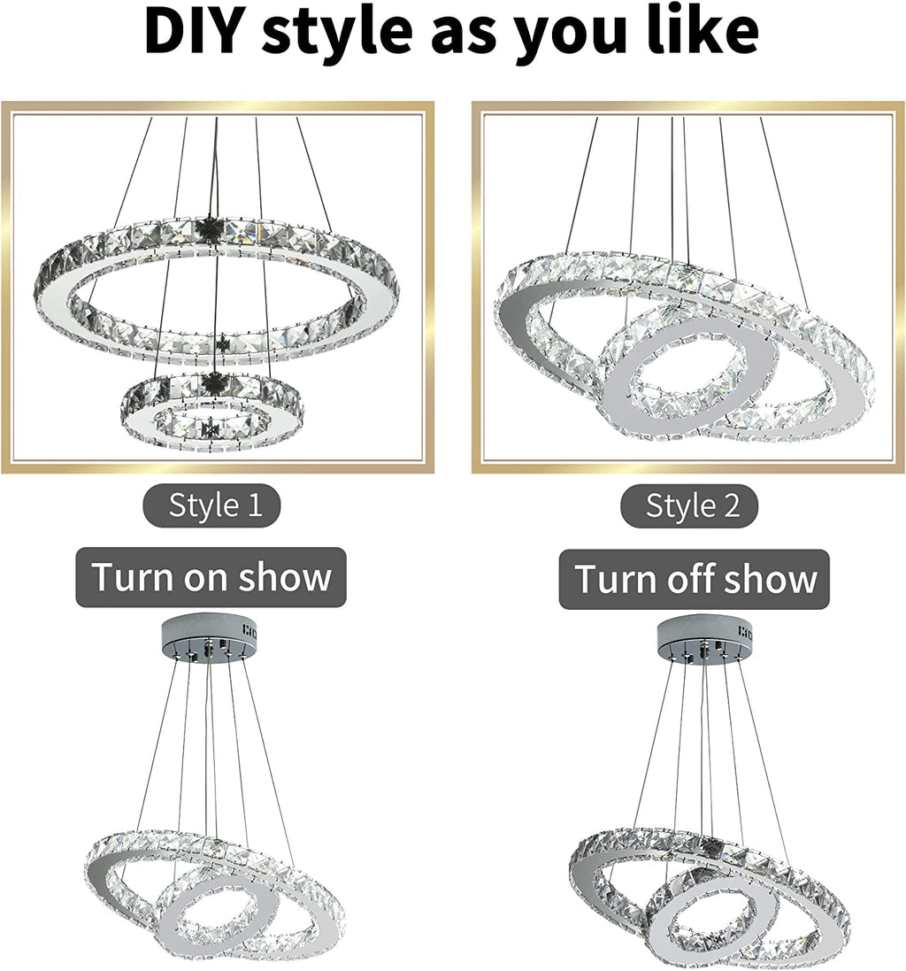 crystal galaxy chandelier 2