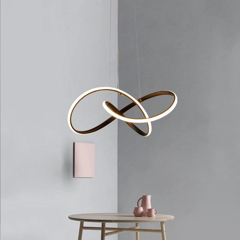 envoloping glow led ceiling pendant light 2