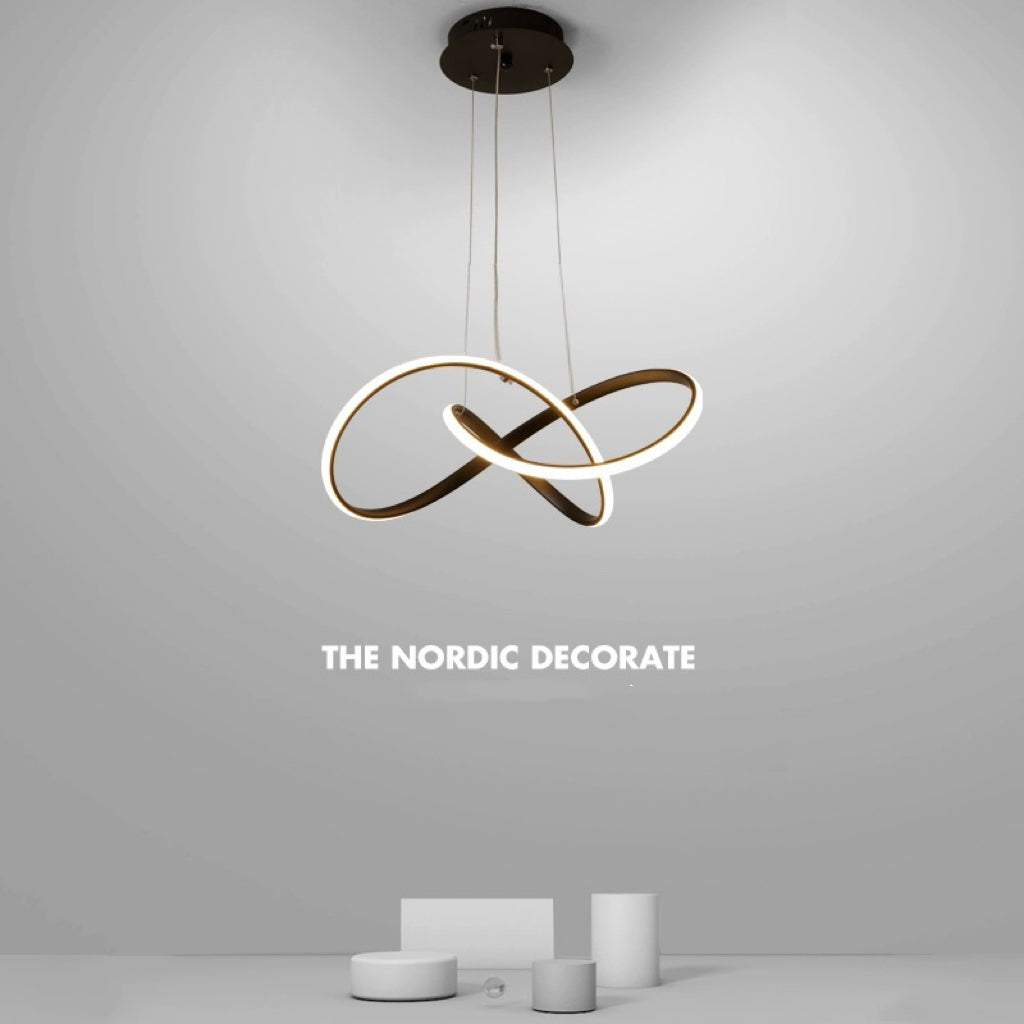 envoloping glow led ceiling pendant light 4