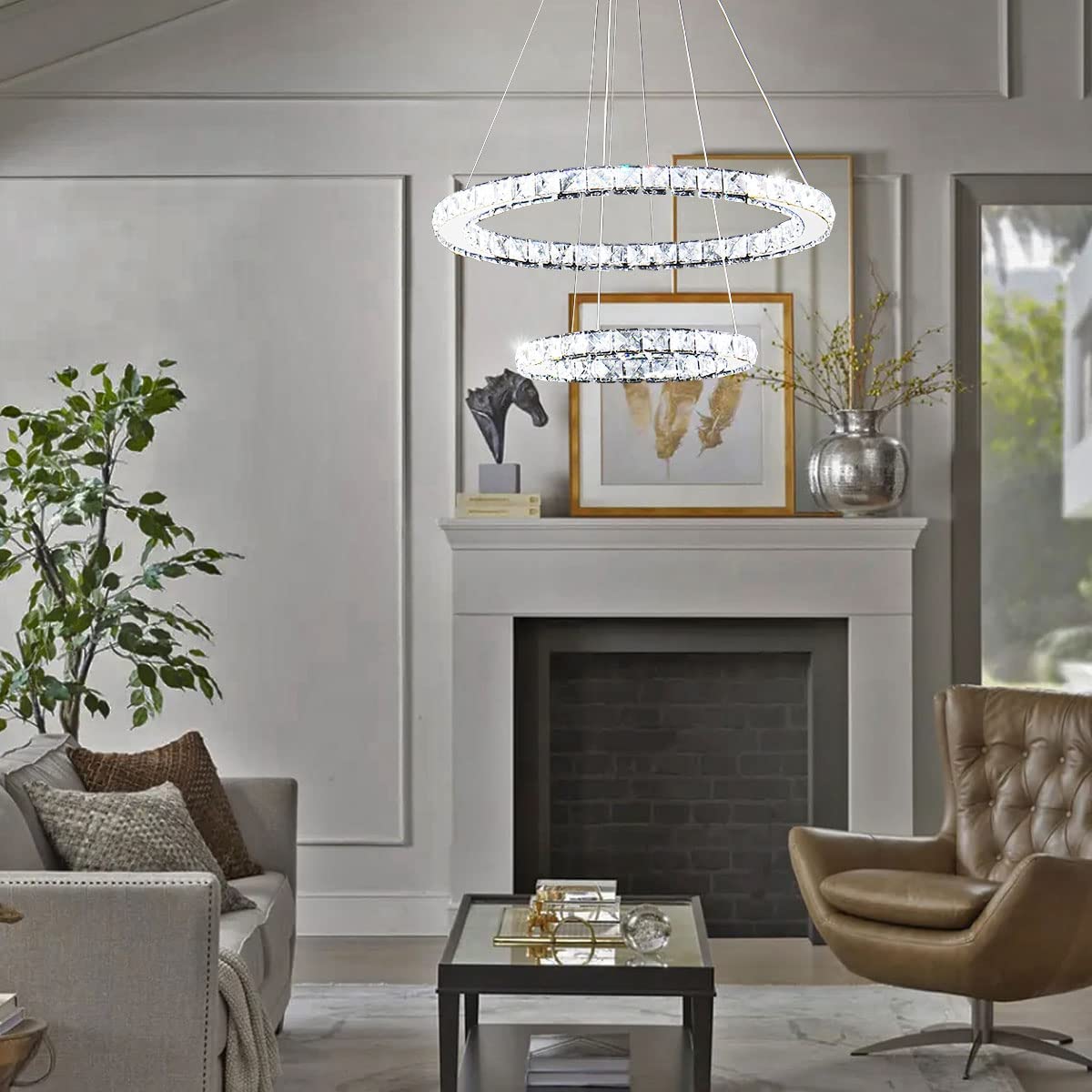galaxy chandelier crystal