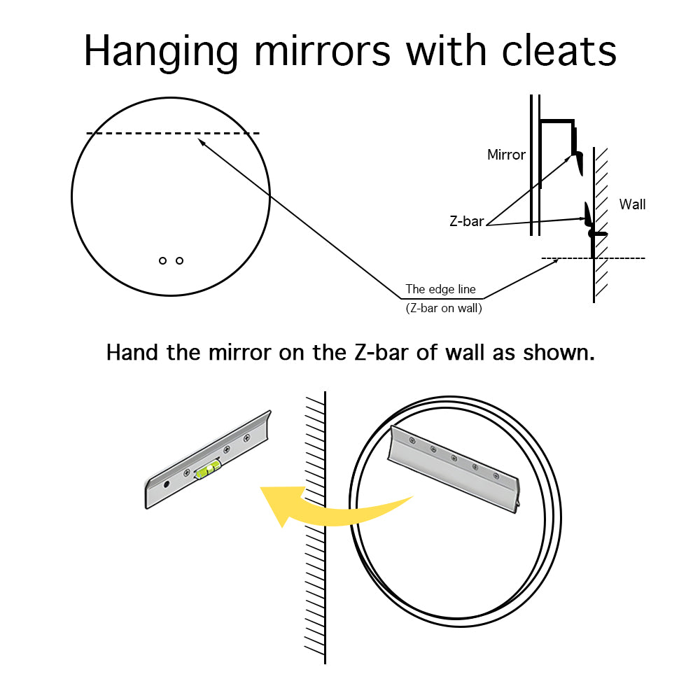 led mirror-installation