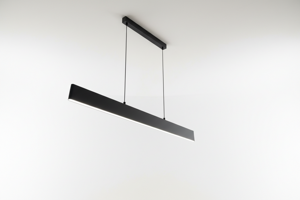 Linear Black Island Bar Light 900mm L0109B