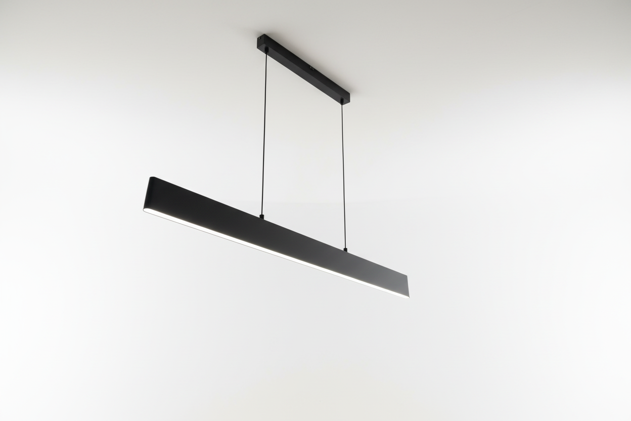 Linear Black Island Bar Light 900mm L0109B