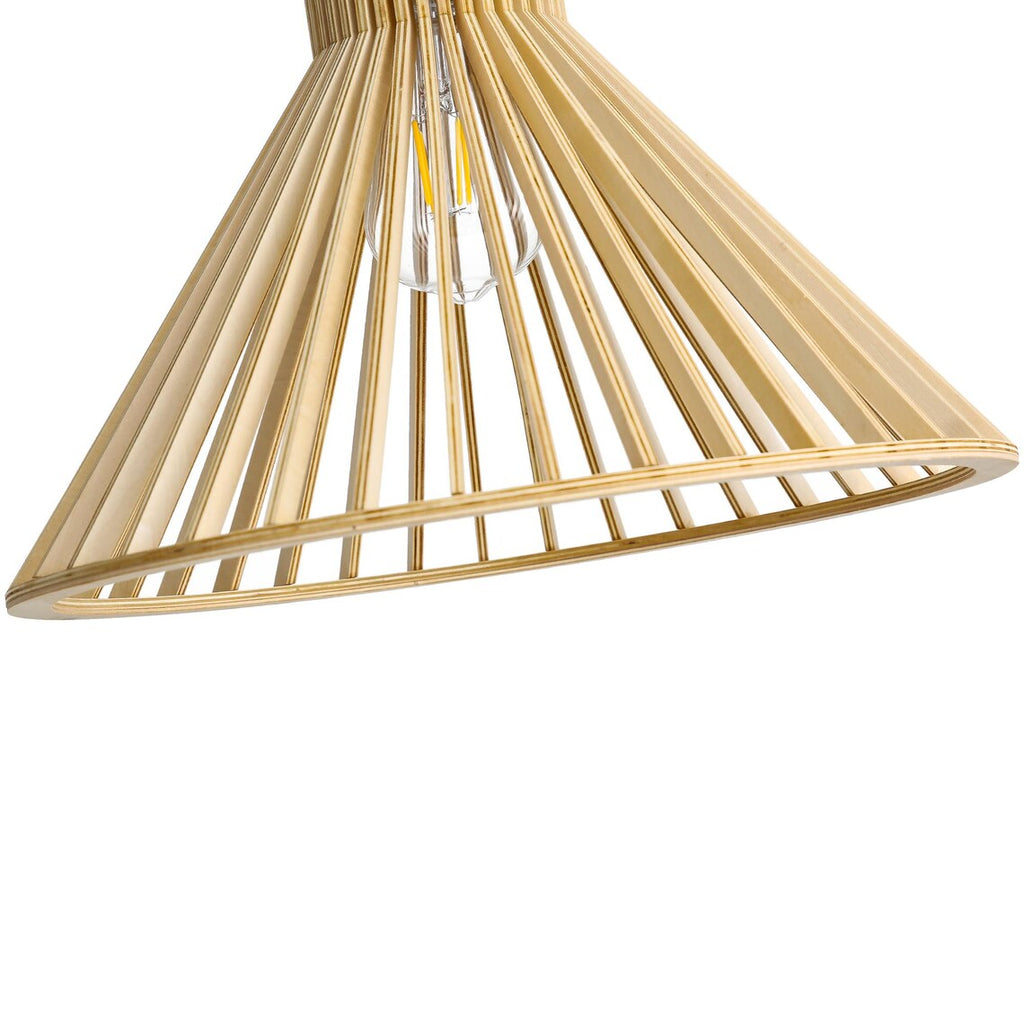 Wooden Hanging Single Pendant light PT