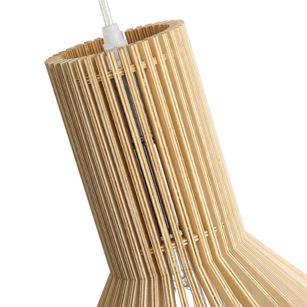Wooden Hanging Single Pendant light PT