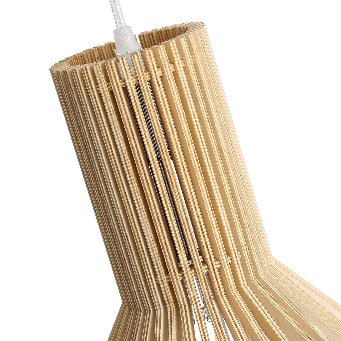 Wooden Hanging Single Pendant light PT