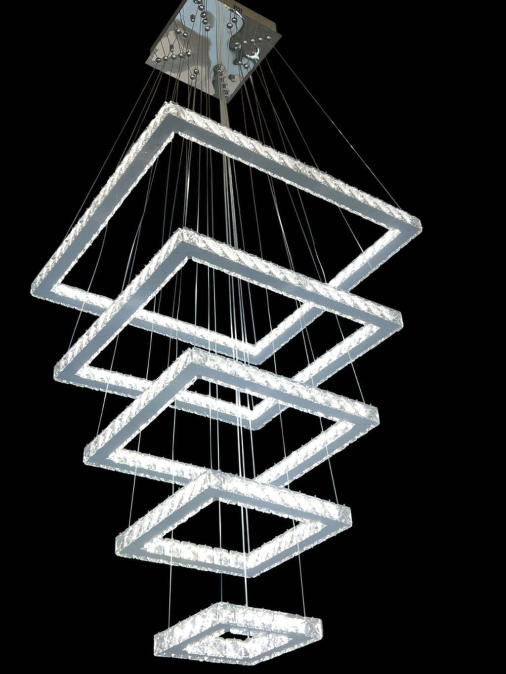 stair chandelier