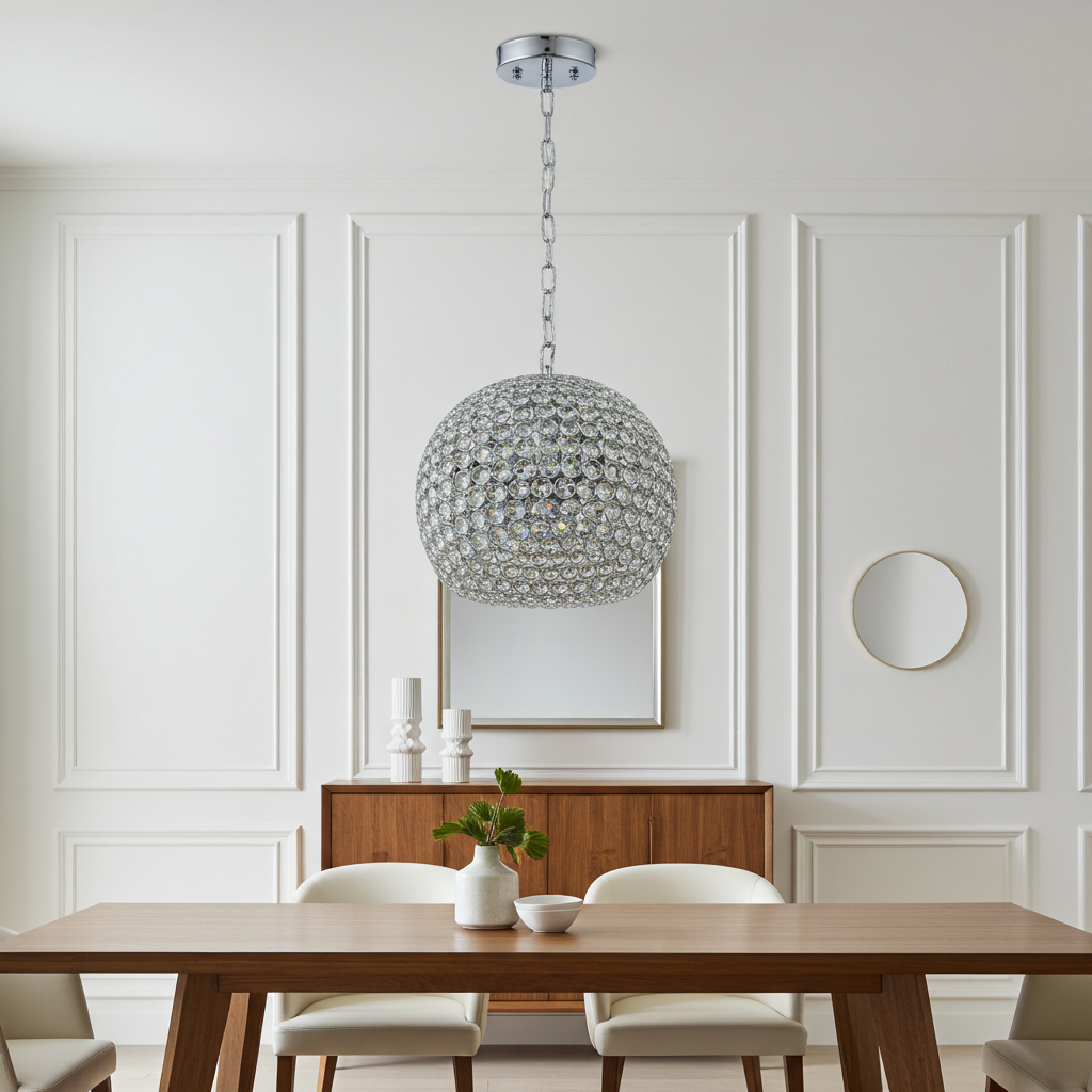 300mm Modern Pendant Crystal Chandelier Light PL0030CD